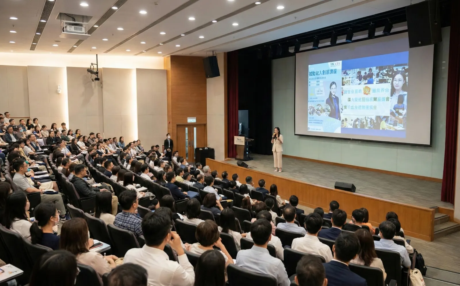 Ling 老師大型企業講座